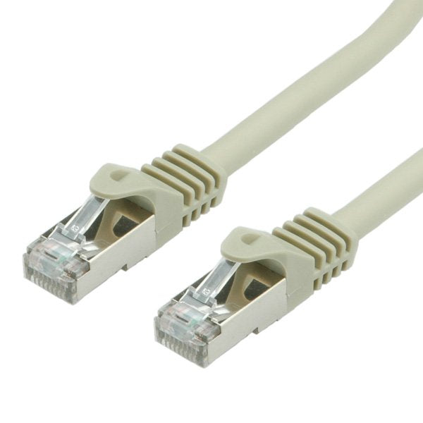 Value S Ftp-Cable Kat.7mit Rj-45 Steckern 500mhz   Class Ea Grau 1m