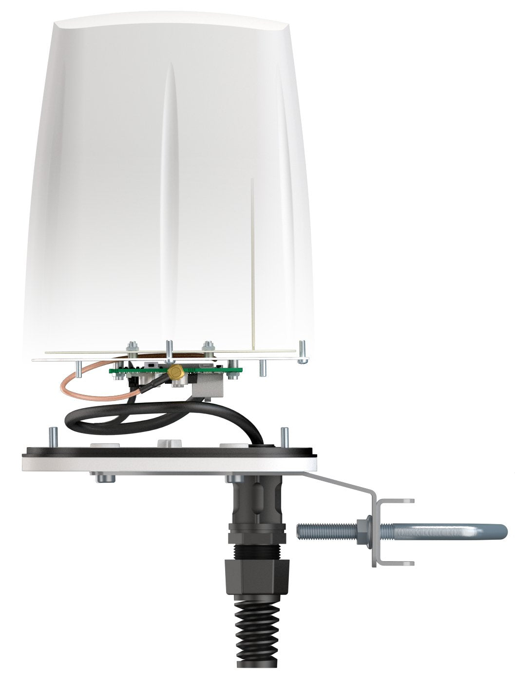 Quwireless Quspot Antena Para Red Antena Omnidireccional 4 Dbi