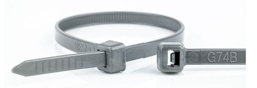 EAN 8717278577739 - WKK 110194871 presilla Brida reutilizable Plástico, Poliamida Gris 100 pieza(s) imagen 1