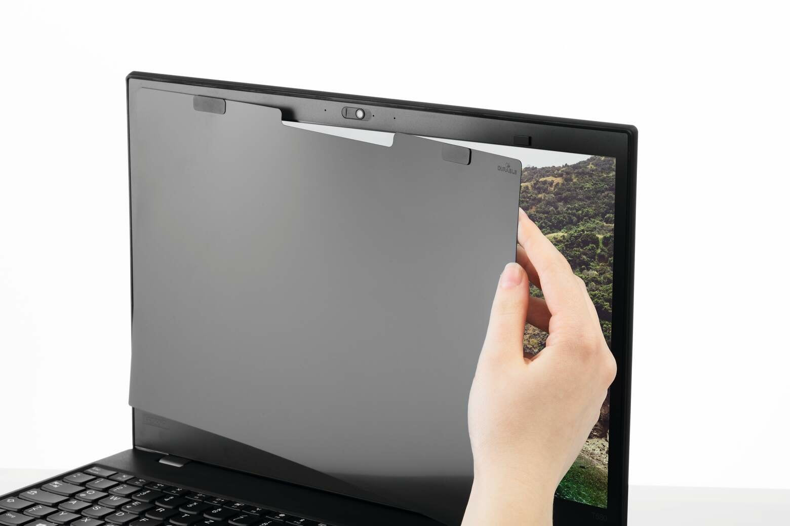 EAN 4005546740508 - Durable 513857 filtro para monitor 35,6 cm (14") Portátil Filtro de privacidad para pantallas sin marco imagen 5