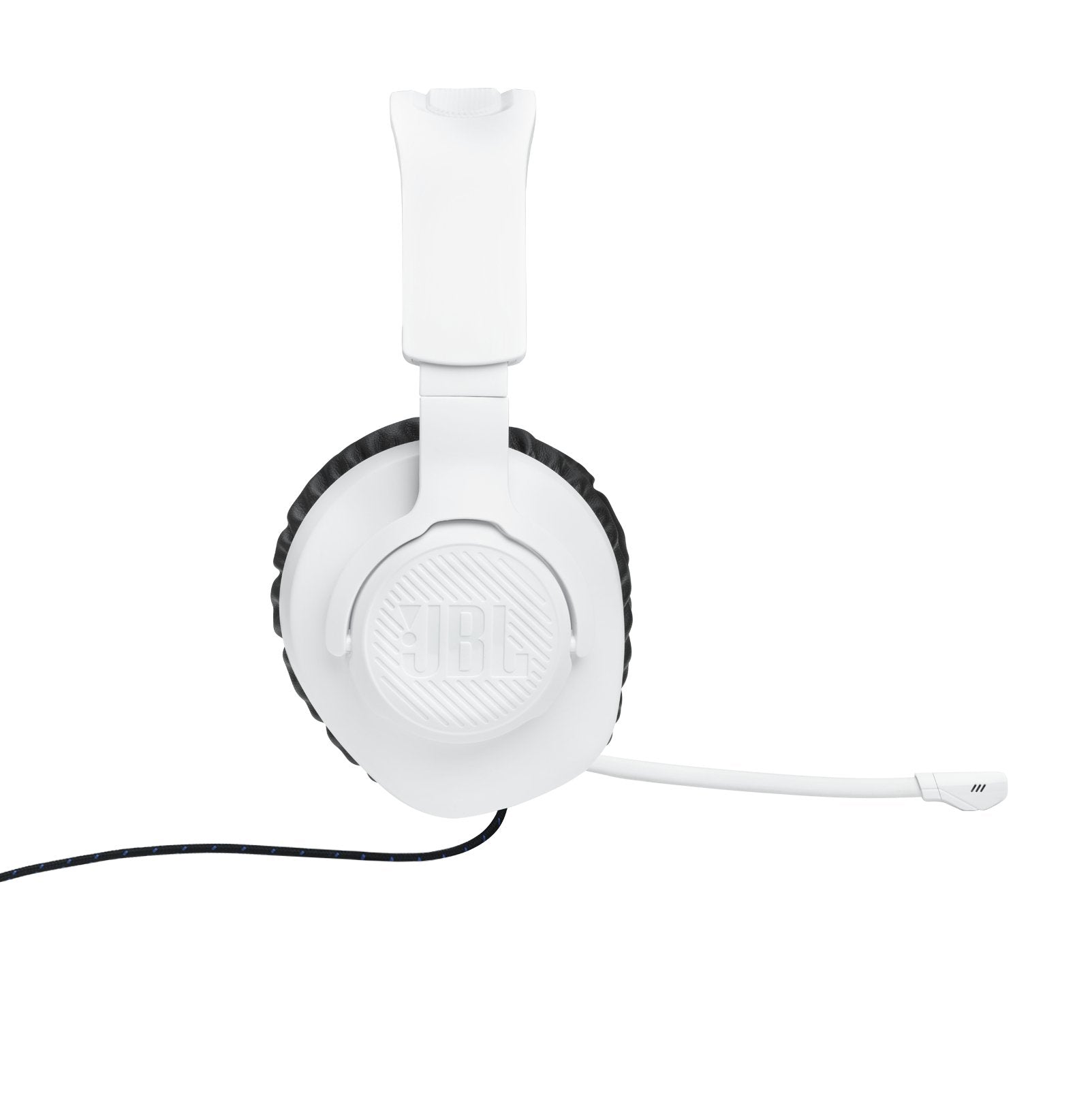 Jbl Quantum 100p Console White + Blue Auriculares Gaming Overear Con Cable