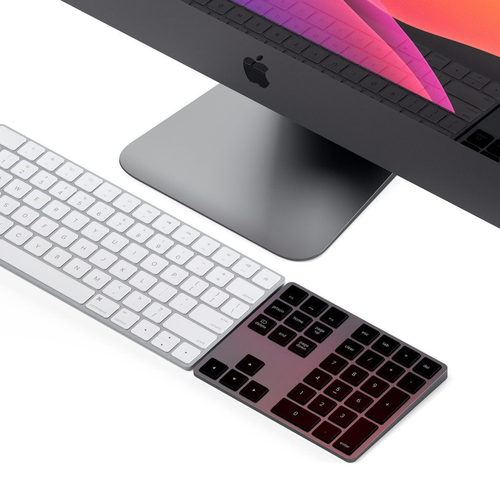 Numeric Keypad Universal  Bluetooth Grey