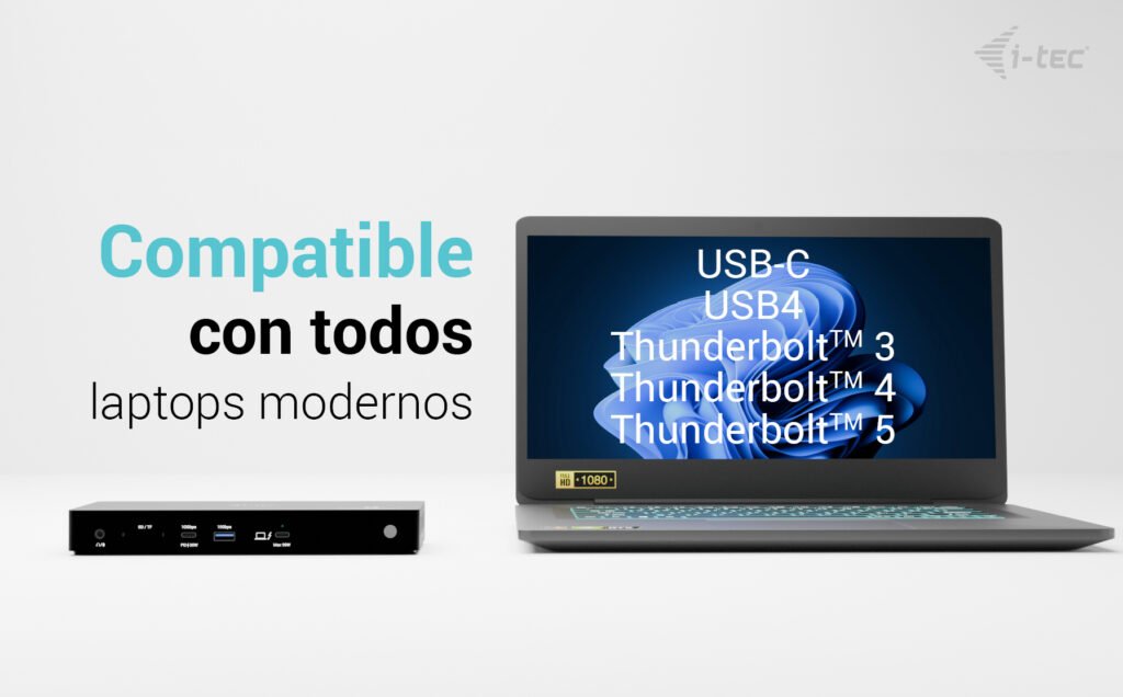 EAN 8595611707421 - i-tec TB4TRIPLEDOCKPD base para portátil y replicador de puertos Alámbrico Negro imagen 6