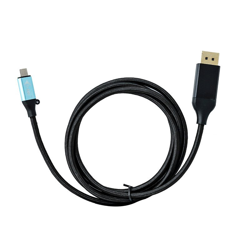 EAN 8595611703317 - i-tec C31CBLDP60HZ2M adaptador de cable de vídeo 2 m USB Tipo C Negro imagen 2