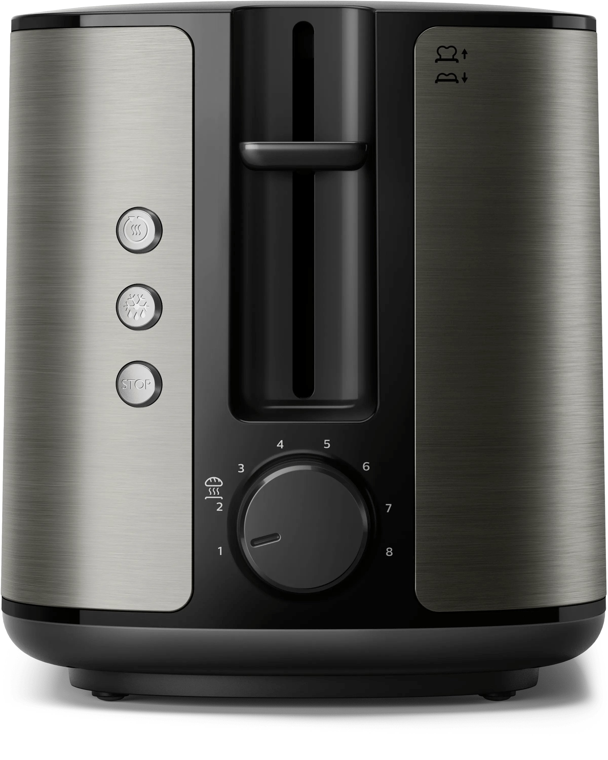 EAN 8720389023583 - Philips Viva Collection HD2651/80 tostadora 8 2 rebanada(s) 1050 W Titanio imagen 2