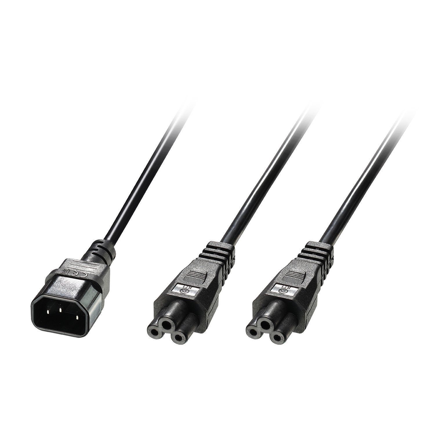 Lindy Iec Y Cable De Alimentación C14 A 2x C5 2,5m