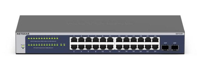 EAN 0606449169119 - NETGEAR GS724Tv6 Gestionado L2+/L3 Gigabit Ethernet (10/100/1000) 1U Azul, Gris imagen 3