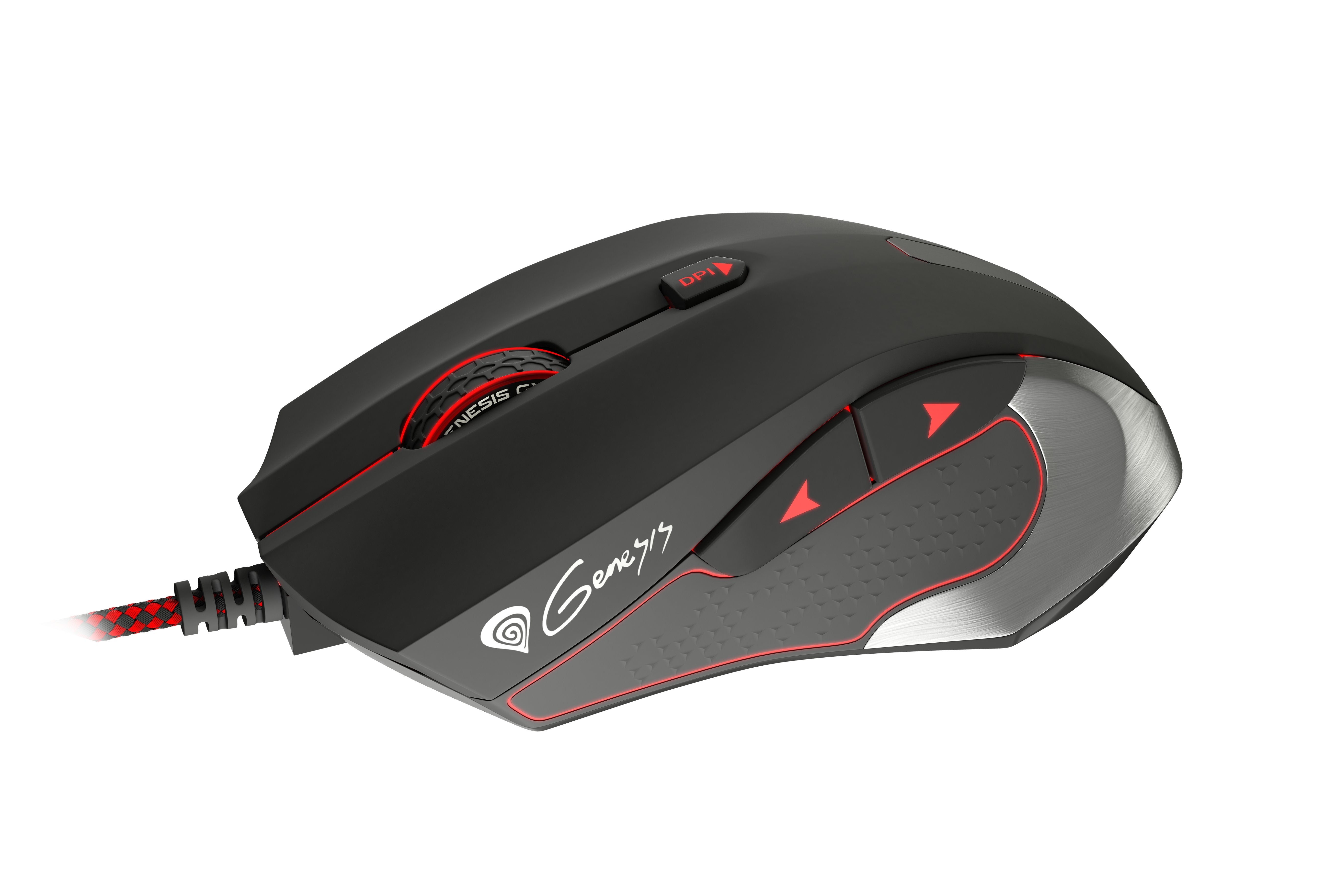 Natec Genesis Gx75 Limited Edition Ratón Usb Tipo A Óptico 7200 Dpi Ambidextro