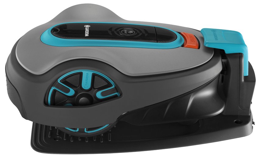 EAN 4078500062428 - Gardena smart SILENO life Robot cortacésped Batería Negro, Azul, Gris imagen 4