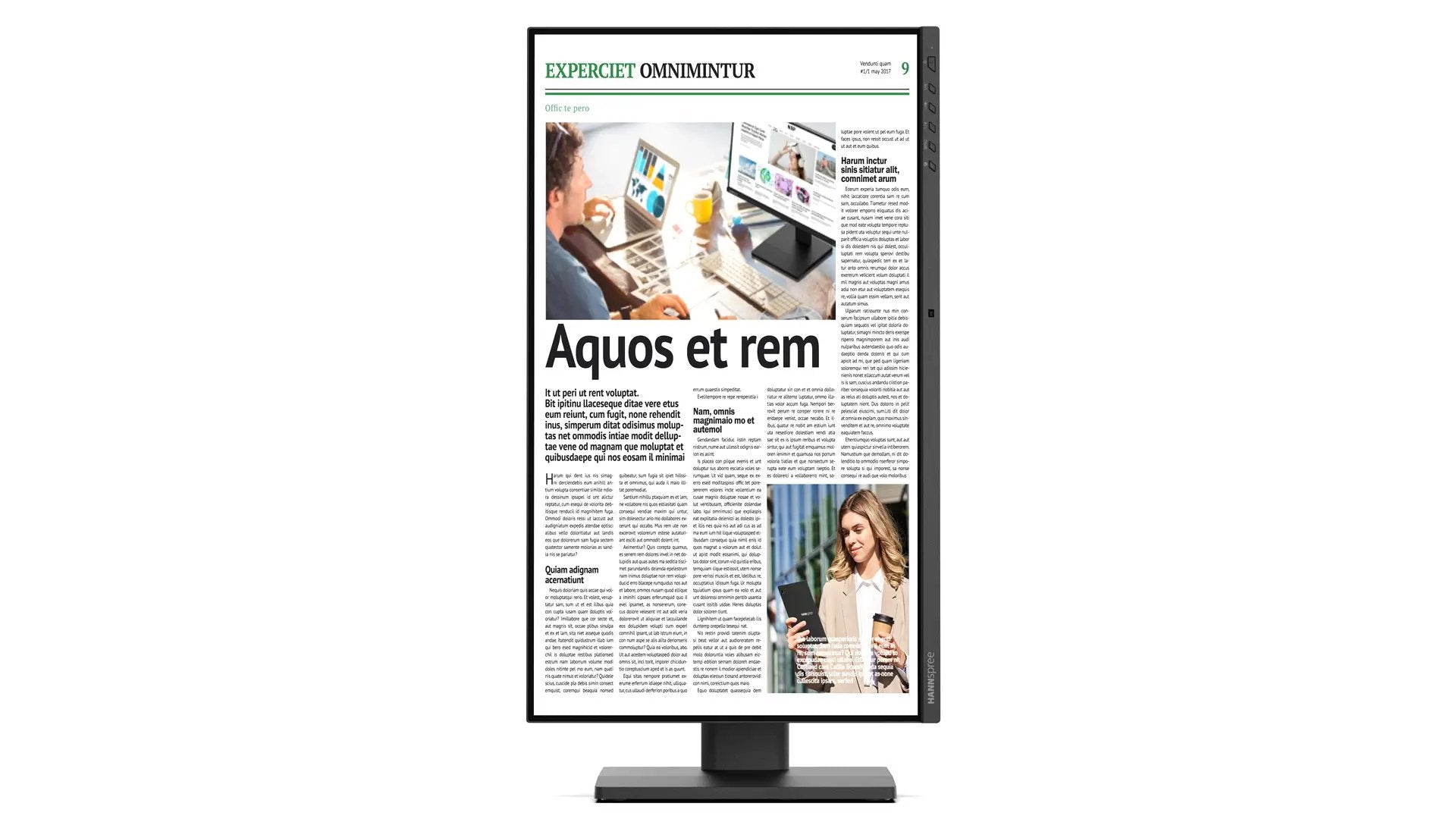 EAN 4711404025020 - Hannspree Hybri Monitor EB241CJB pantalla para PC 60,5 cm (23.8") 1920 x 1080 Pixeles Full HD LCD Negro imagen 12