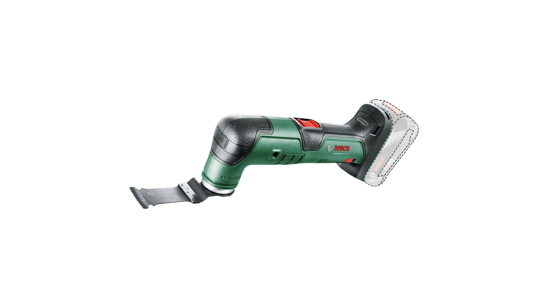 EAN 4053423231946 - Bosch UniversalMulti 18V-32 Negro, Verde 19000 OPM imagen 2