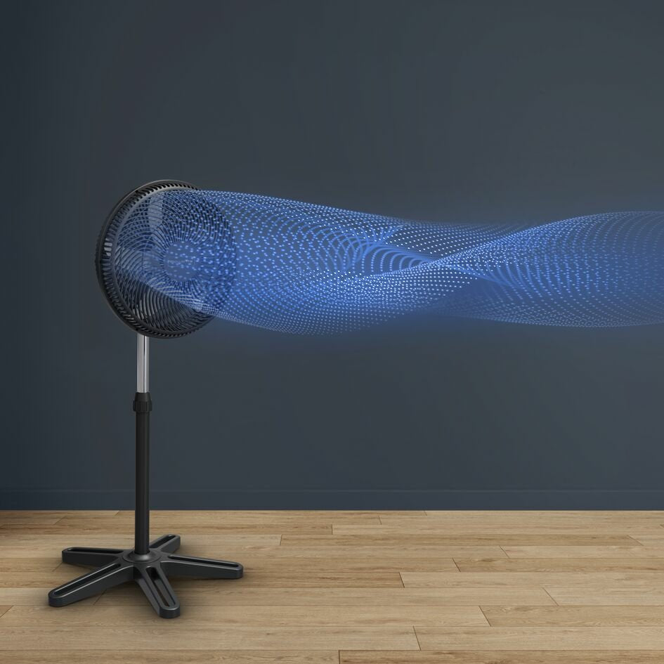 Ventilador Pie Rowenta Vu3110 Essential Stand