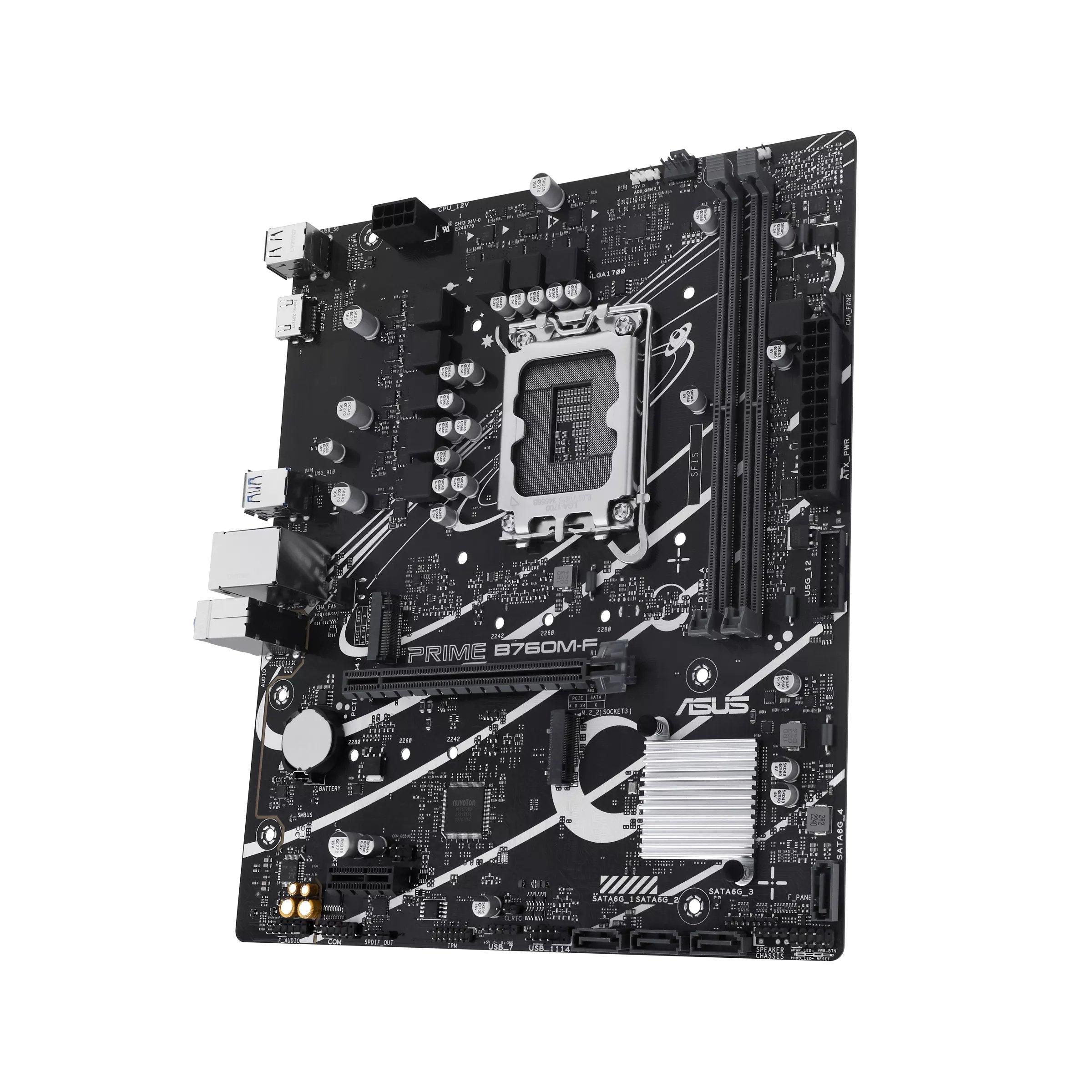 EAN 4711387598658 - ASUS PRIME B760M-F Intel B760 LGA 1700 micro ATX imagen 4
