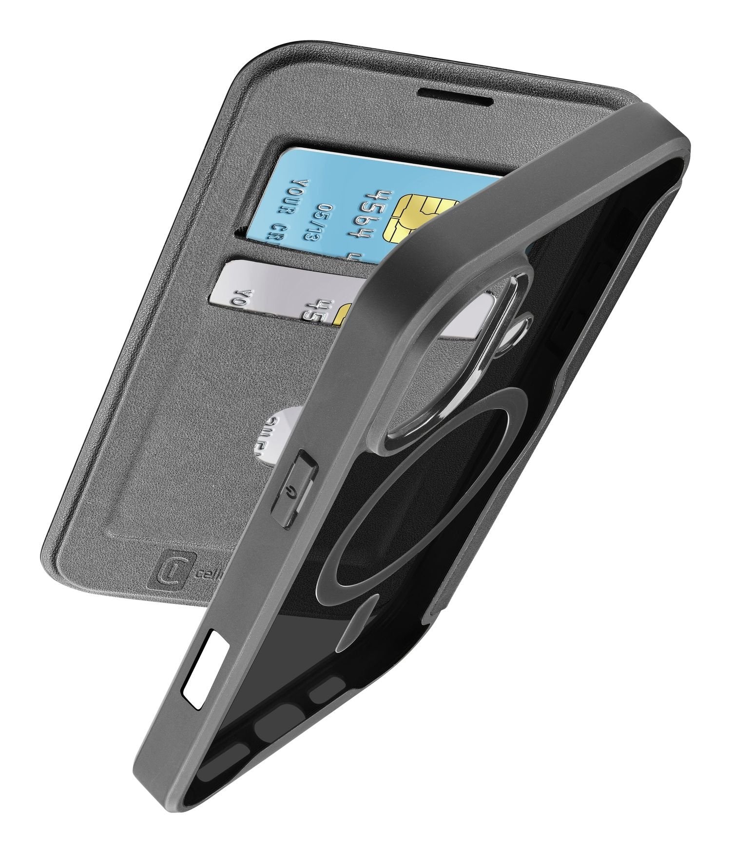 Cellularline Book Case Daily Mag Iphone 16 Negro