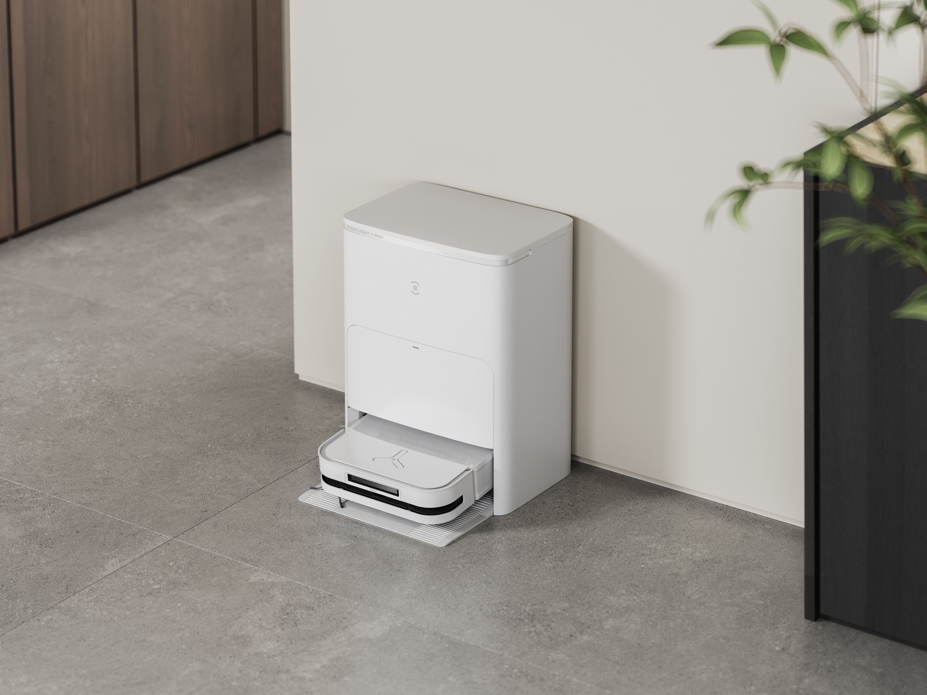 Robot Aspirador Ecovacs Deebot X5 Omni Incluye Estación Omni Todo En Uno 6970135033072 Blanco