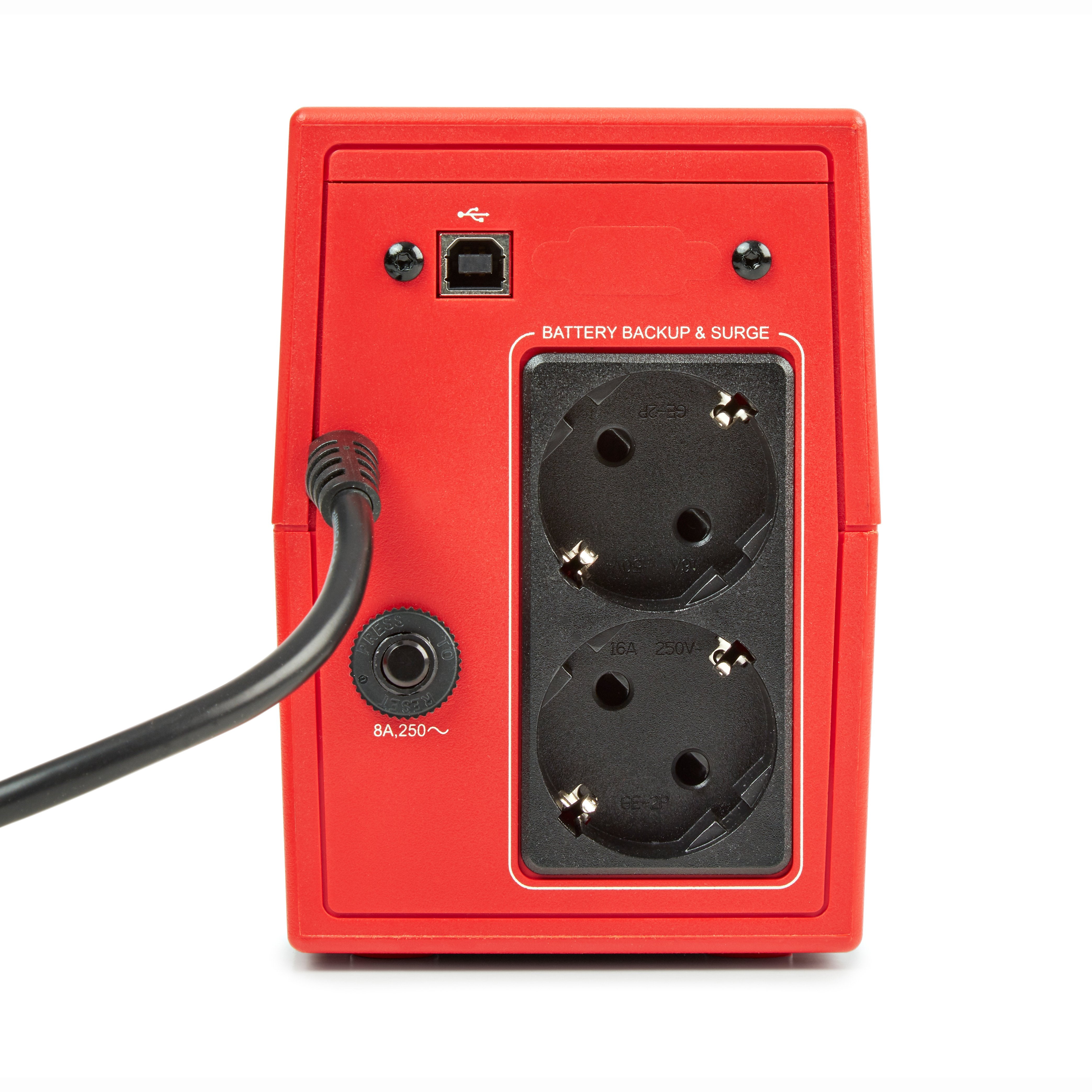 EAN 8436035922550 - Salicru 647CA000001 sistema de alimentación ininterrumpida (UPS) Línea interactiva 0,5 kVA 300 W 2 salida imagen 3