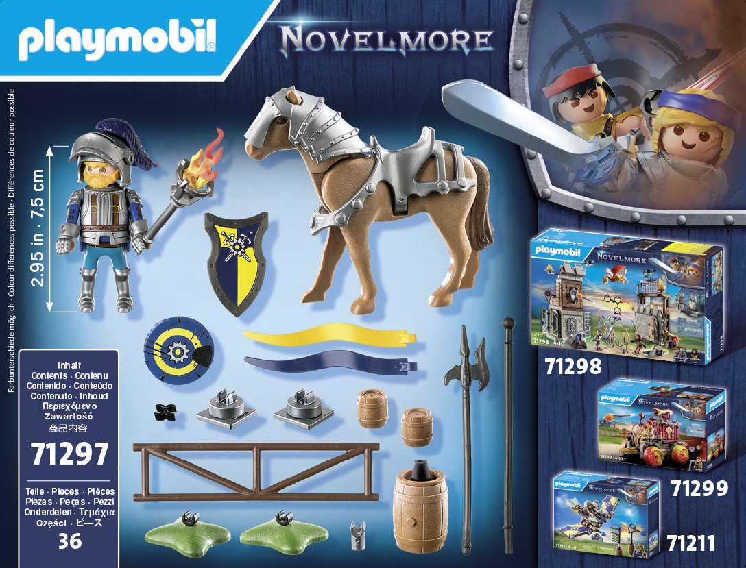 EAN 4008789712974 - Playmobil Novelmore 71297 figura de juguete para niños imagen 3
