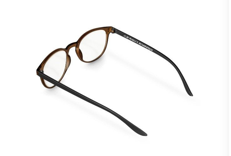 Hama Gafas De Lectura De +3.0 Dioptrias - Montura De Plastico Reciclado - Unisex - Marron