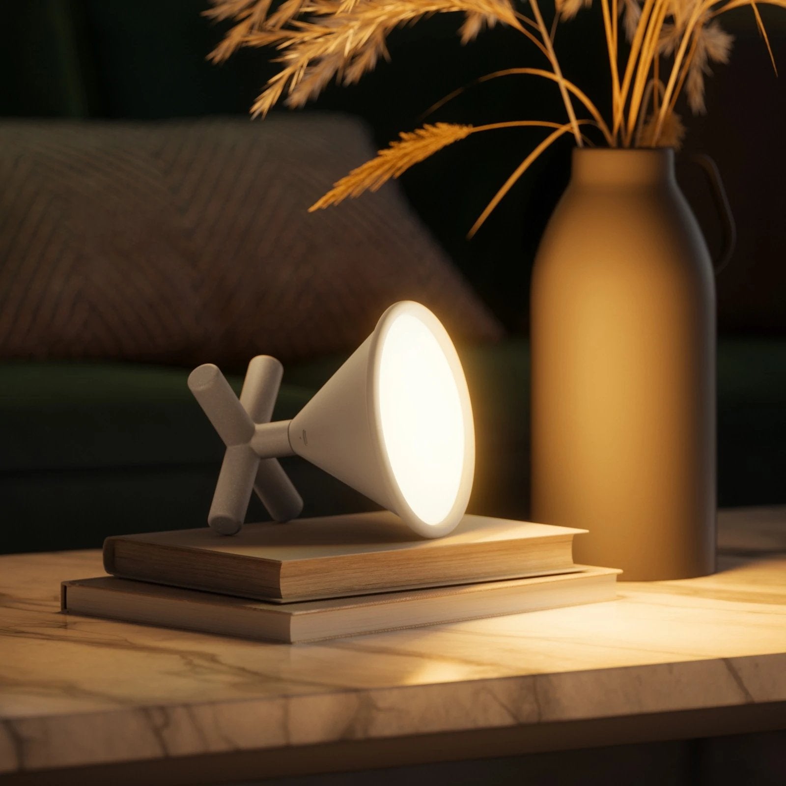 Umbra Cono Portable Smart Lamp - Grey