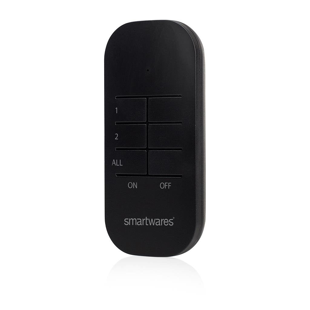 Set De Mini Enchufes Para Exterior Smartwares Sh4-99653 Negros