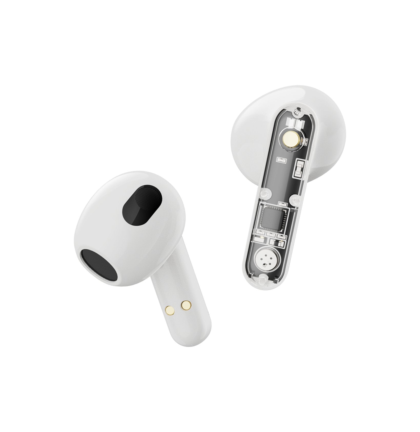 Streetz Bt Tws In-Ear KopfhRer Transparent Weiá