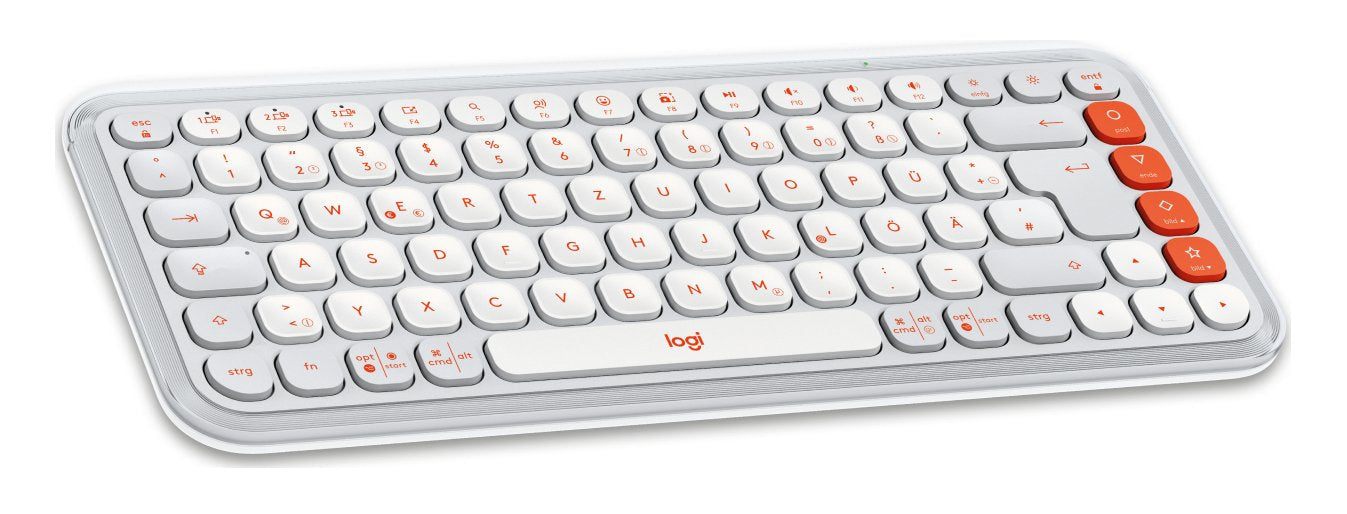 Logitech 920-013107 Teclado Ratón Incluido Universal Bluetooth Qwertz Alemán Blanco