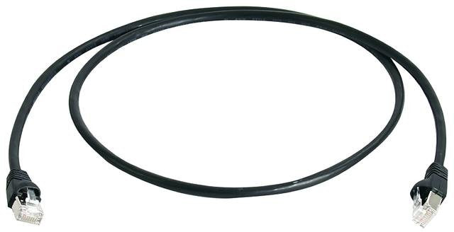 Telegärtner Mp8 Fs 500 Lszh 0.25m Cable De Red Negro 0,25 M Cat6a Sf/Utp (S-Ftp)