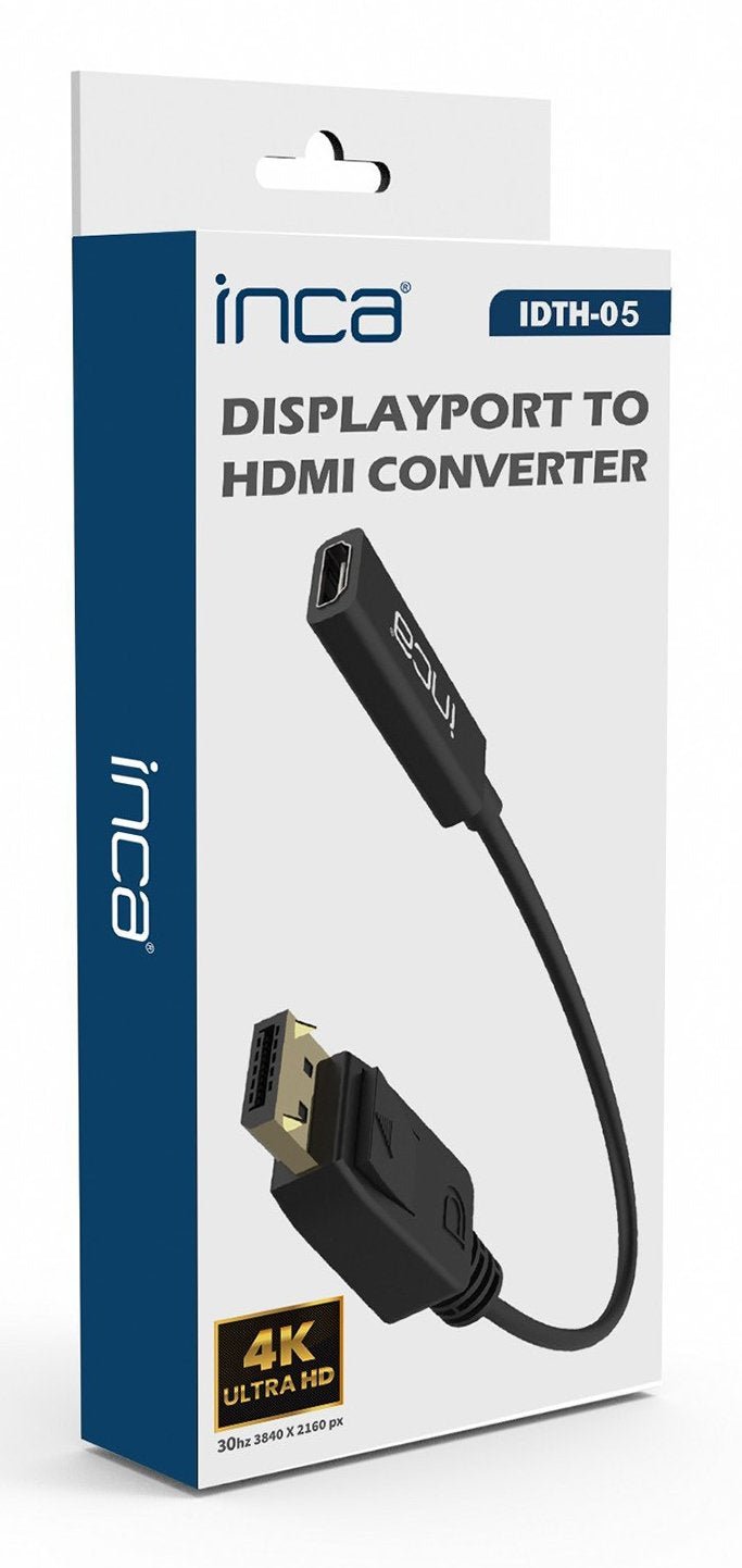 Inca Adaptador Idth-05 Displayport > Hdmi Converter