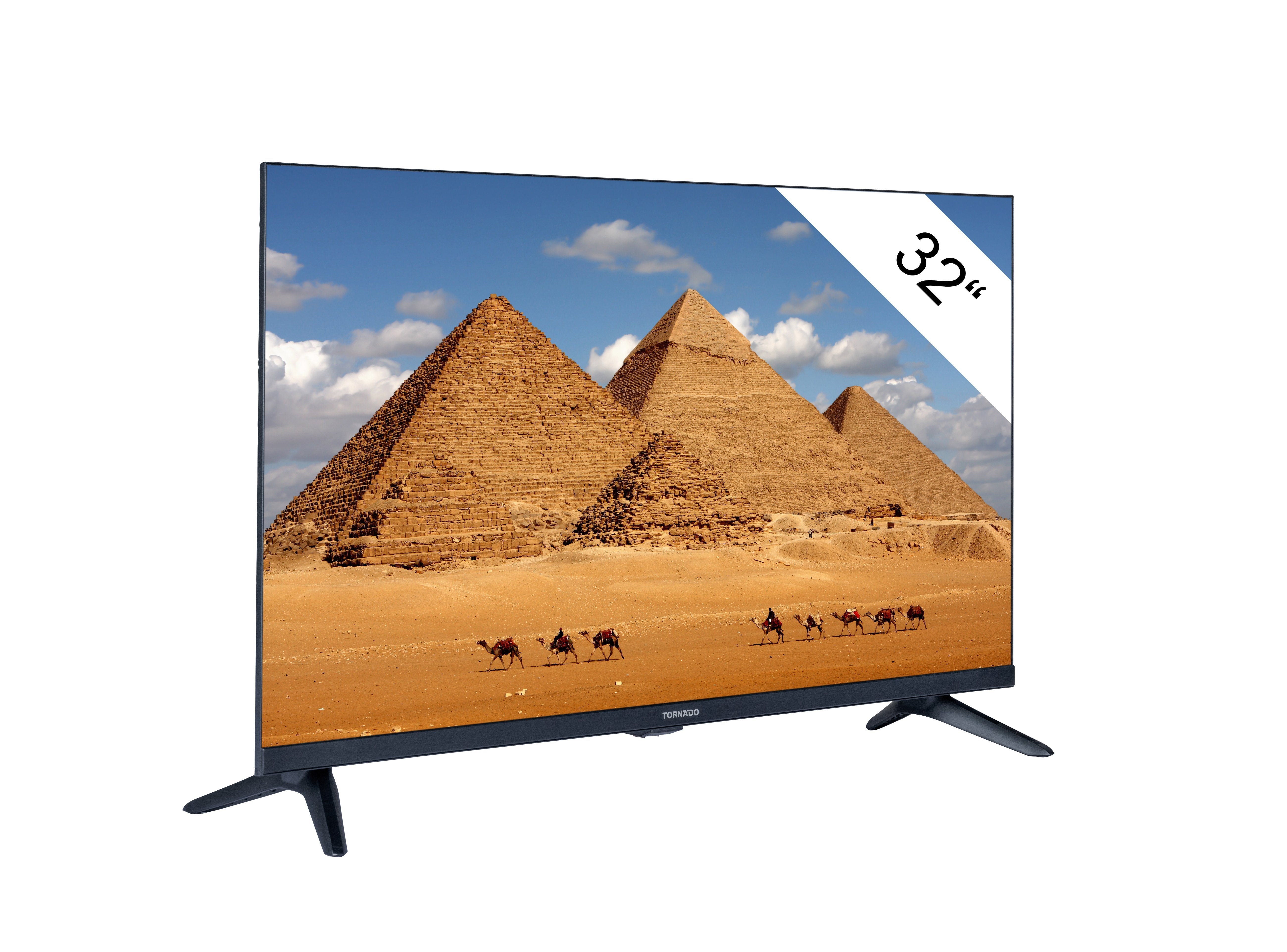 Televisor Tornado 32es4301x  (32") Hd Smart Tv Wifi Negro 220 Cd / M²