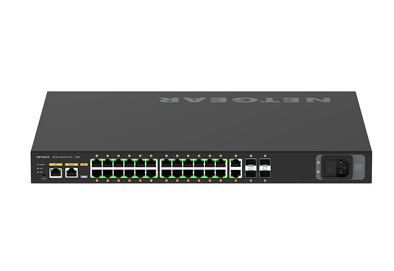 Switch Netgear M4250-26g4xf-Poe+ Gestionado L2/L3 Gigabit (10/100/1000) Poe 1u Negro