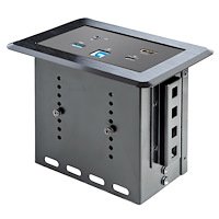 Startech.Com Kitbzdock Puente De Conferencia Av 3840 X 2160 Pixeles Ethernet Negro