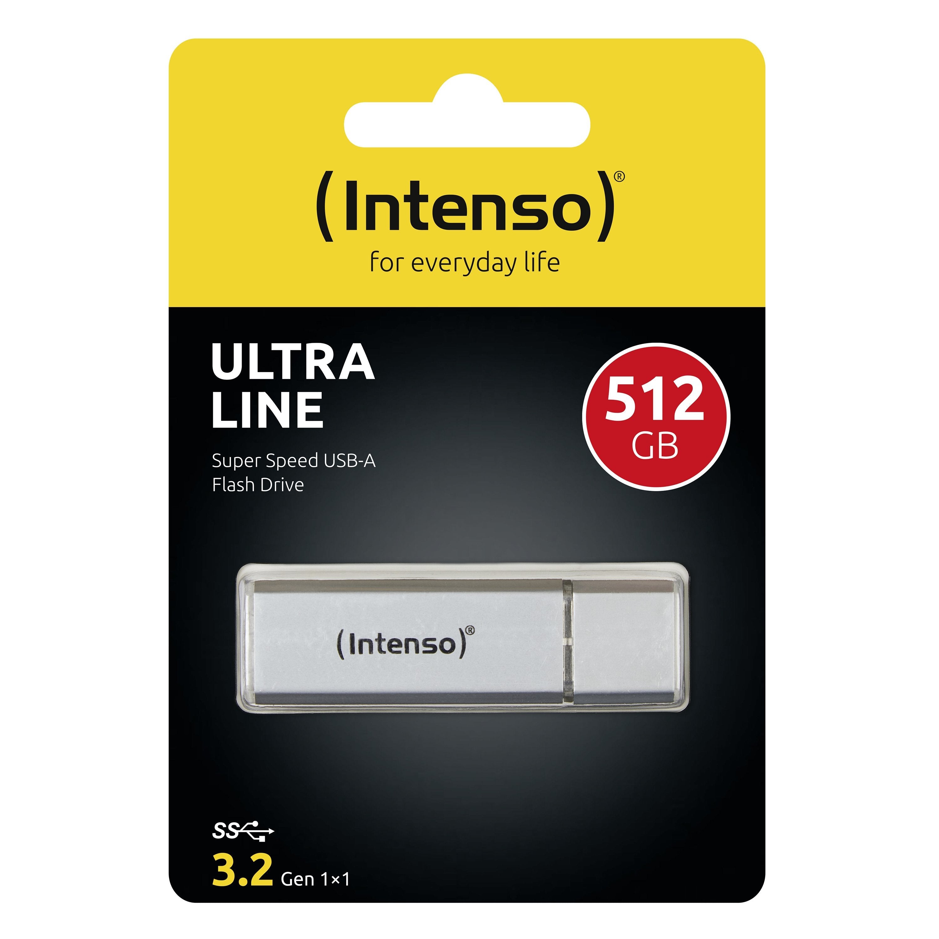 EAN 4034303028689 - Intenso Ultra Line unidad flash USB 512 GB USB tipo A 3.2 Gen 1 (3.1 Gen 1) Plata imagen 3