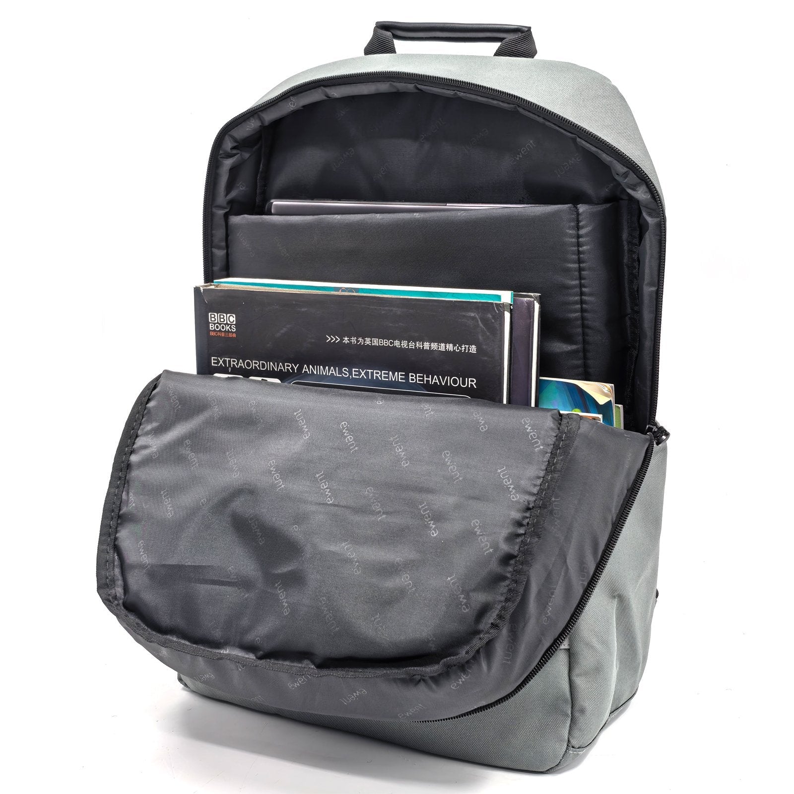 Mochila Unisex Ewent 16.1 "  Urban Business Para Portátil Gris