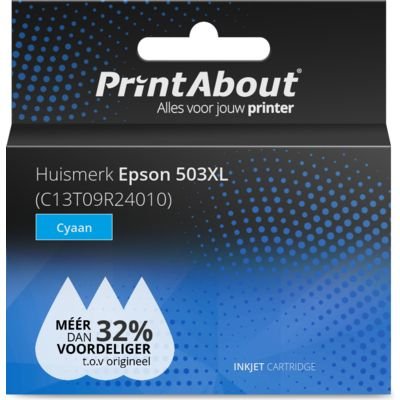 EAN 0616985793259 - PrintAbout C13T09R24010 cartucho de tinta Compatible Alto rendimiento (XL) Cian imagen 1