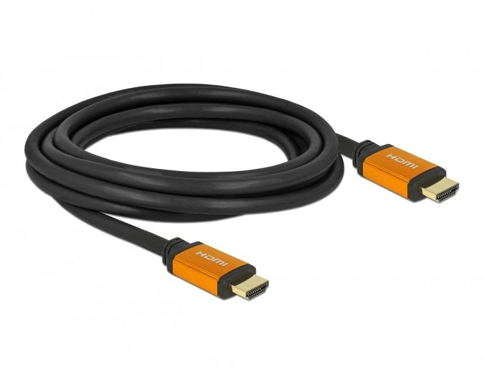 Cable Delock 86987 Hdmi 3 M Hdmi Tipo A (Estándar) Negro, Amarillodelock 86987 X Hdmi 3 M Hdmi Tipo A (Estándar) Negro, Amarillo