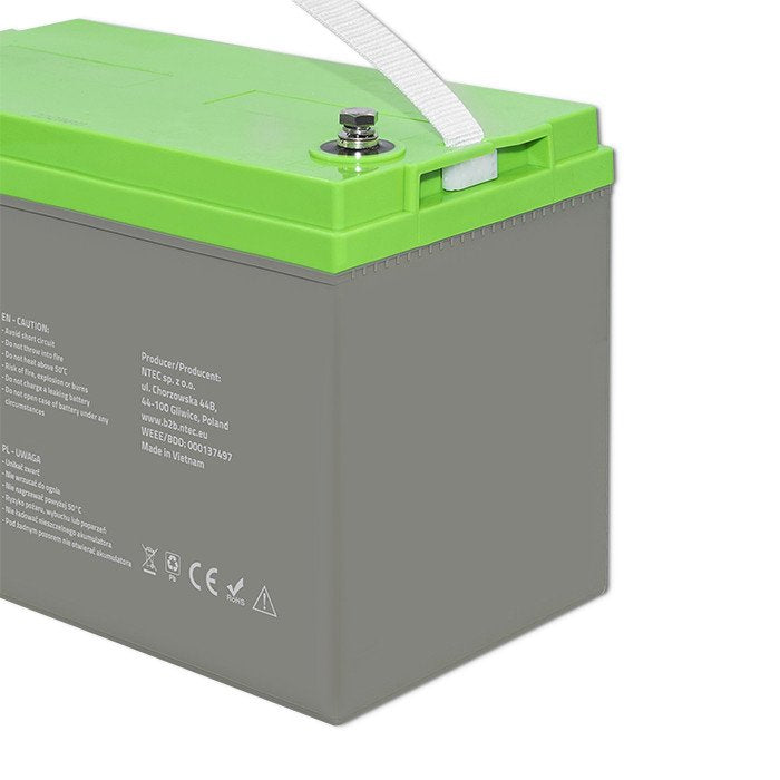 Qoltec Akumulator Zelowy Deep Cycle  12v  100ah