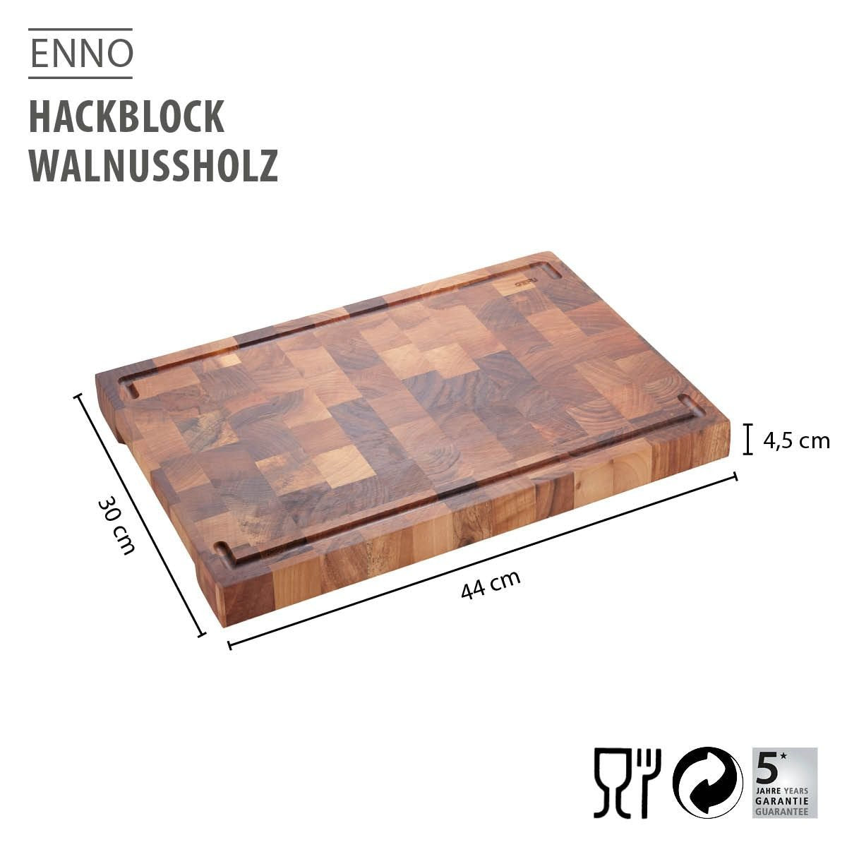EAN 4006664139489 - GEFU 13948 tabla de cocina para cortar Rectangular Madera Nuez, Madera imagen 2