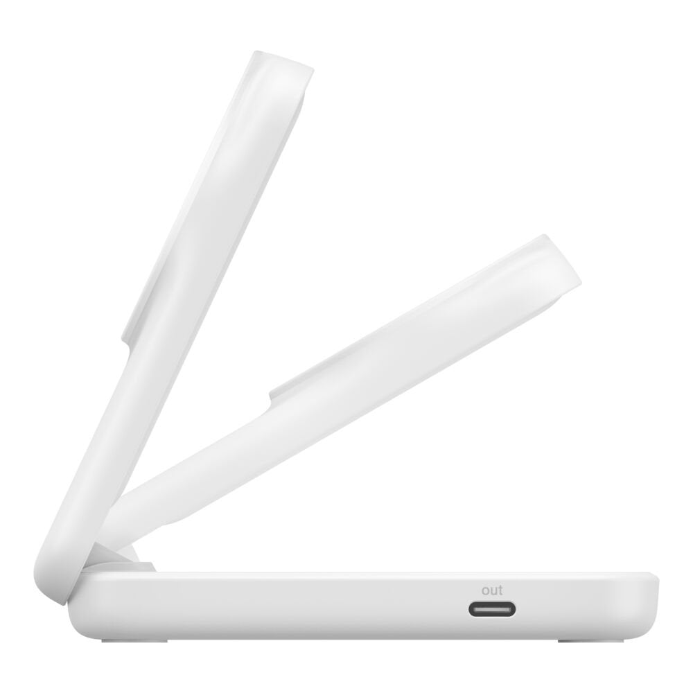 Belkin Ultracharge 25w Qi2 Magn. 2-In-1 Lad.Klappb.Ws. Wiz038kqwh