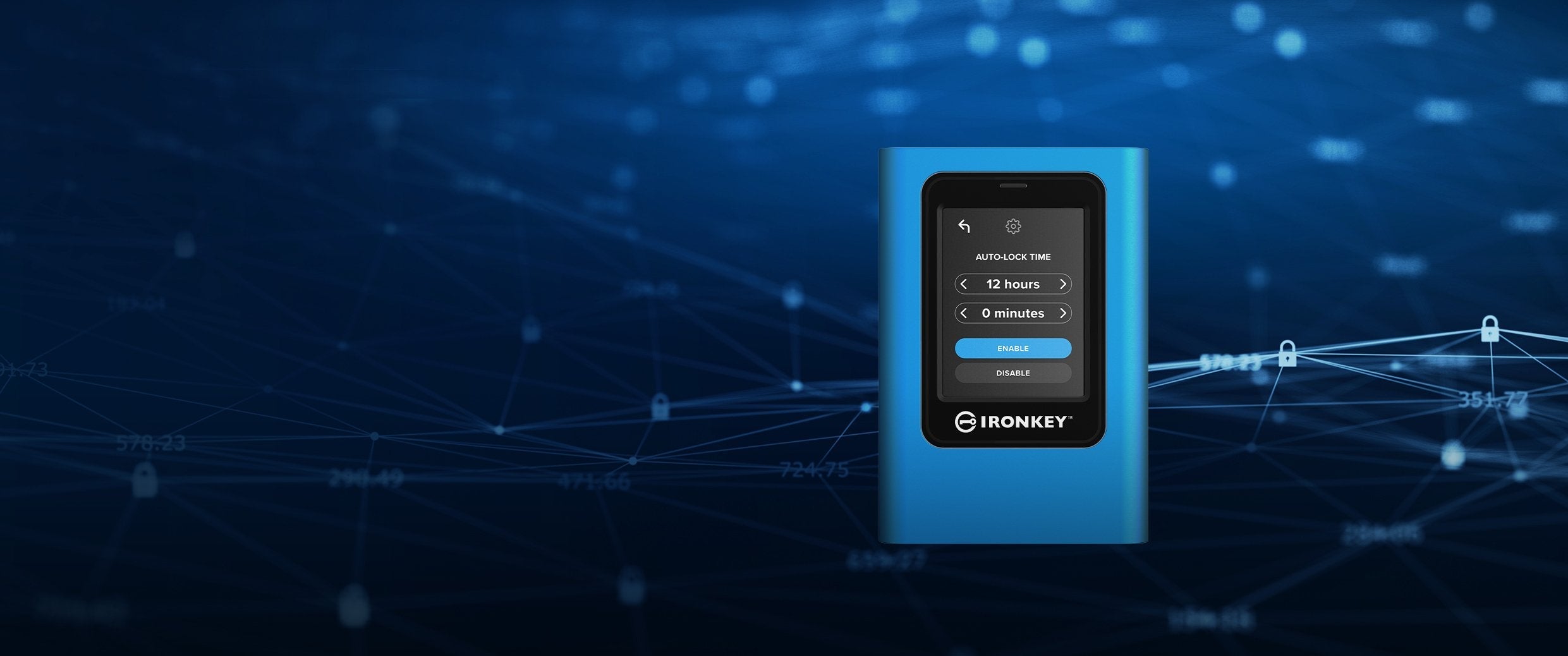 EAN 0740617328431 - Kingston Technology IronKey Vault Privacy 80 USB Tipo C 3.2 Gen 1 (3.1 Gen 1) Azul imagen 16