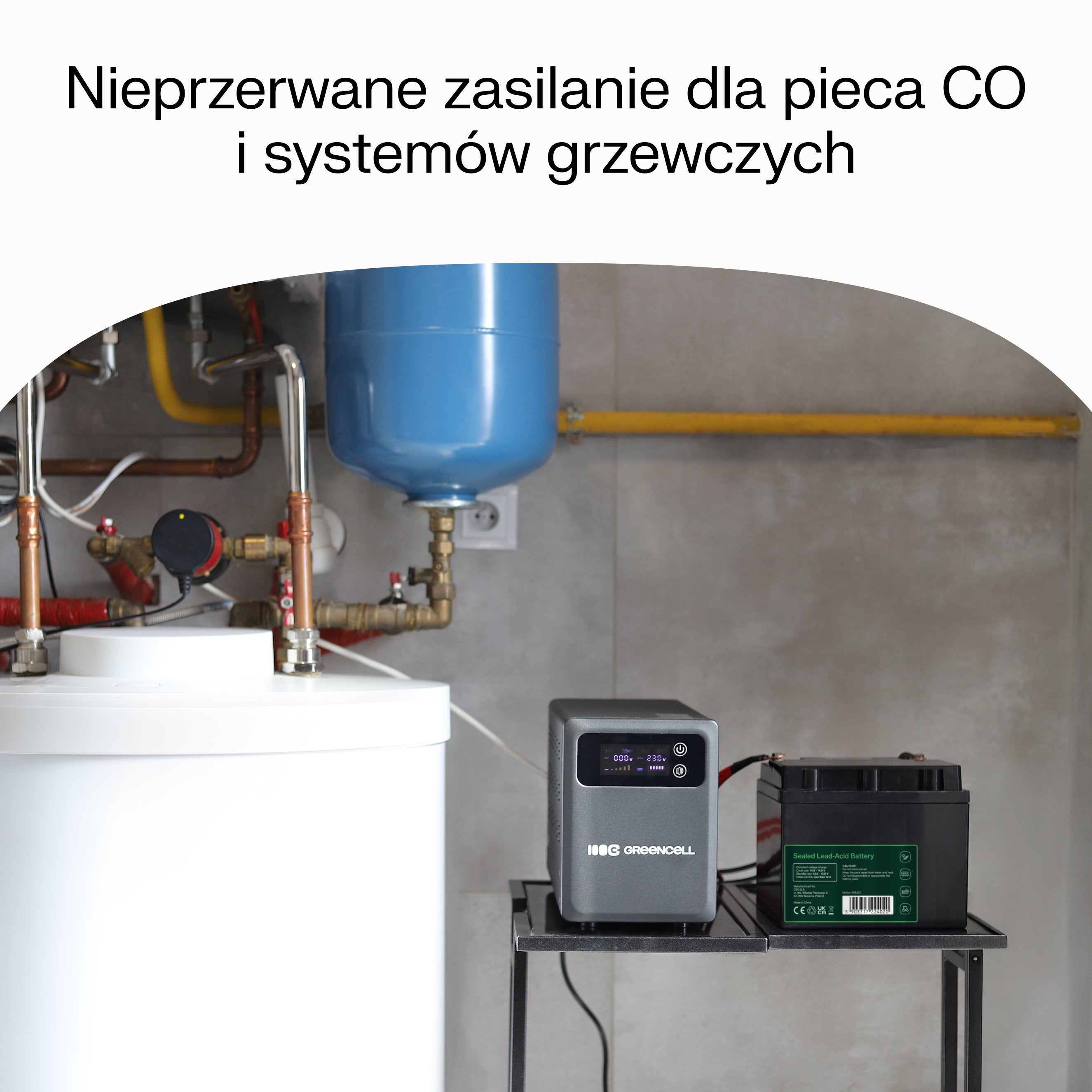 EAN 5904326376618 - Green Cell UPSLPPC800 sistema de alimentación ininterrumpida (UPS) imagen 10