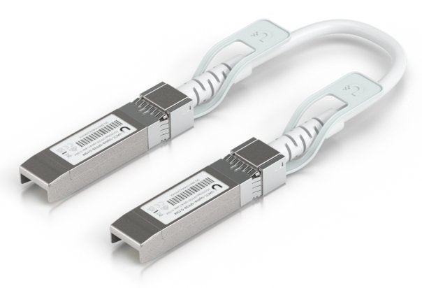 EAN 810084697924 - Ubiquiti UACC-Uplink-SFP28-0.15M-10 Cable de fibra óptica e InfiniBand 0,15 m Blanco imagen 1