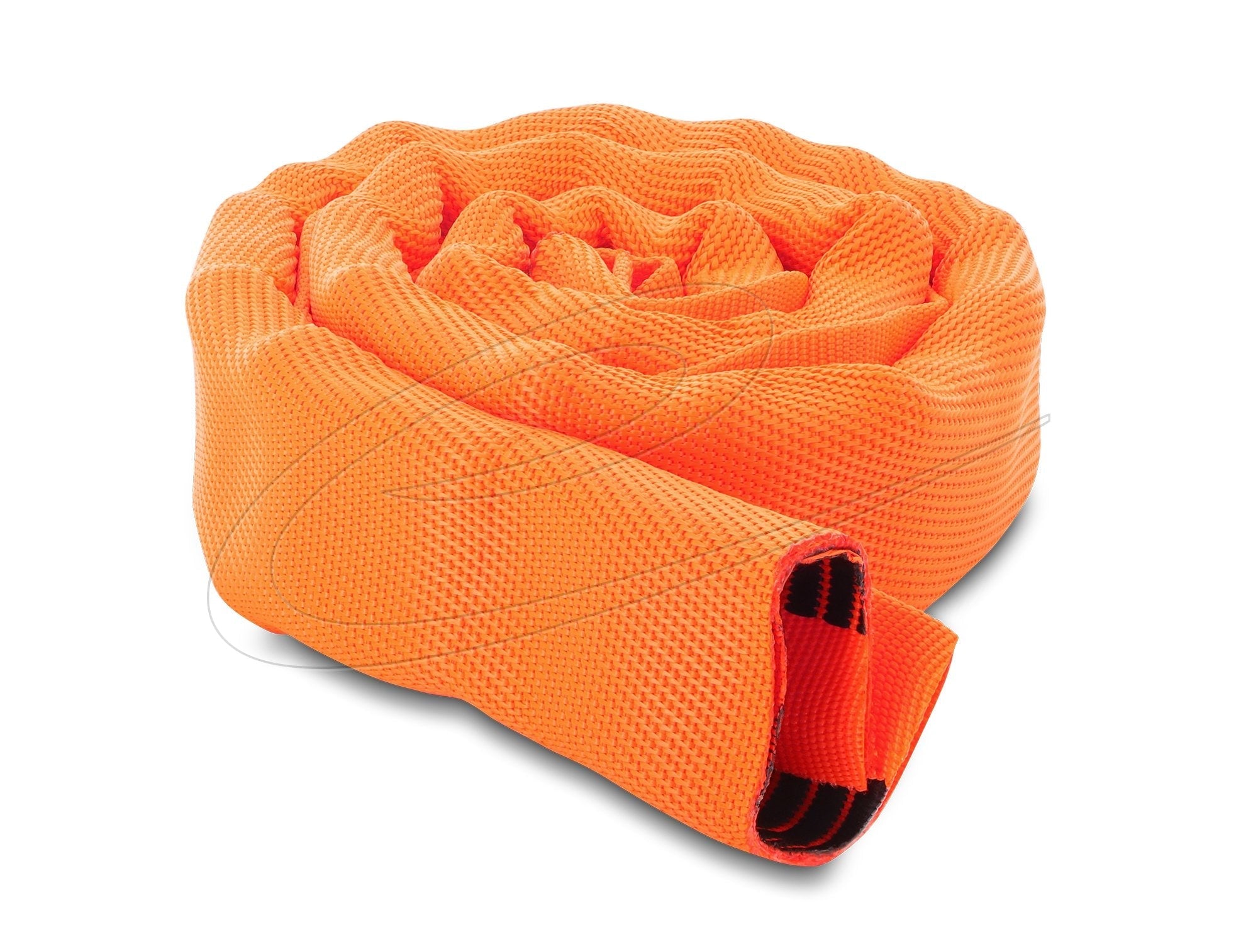 Delock Doppellagiger Flachliegender Schutzschlauch 40 X 16 Mm Mit Schwarzer Verschleissanzeige Pet, Naranja 1 M