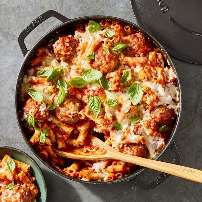 Staub Brter Chistera 28 Cm Schwarz, Gusseisen