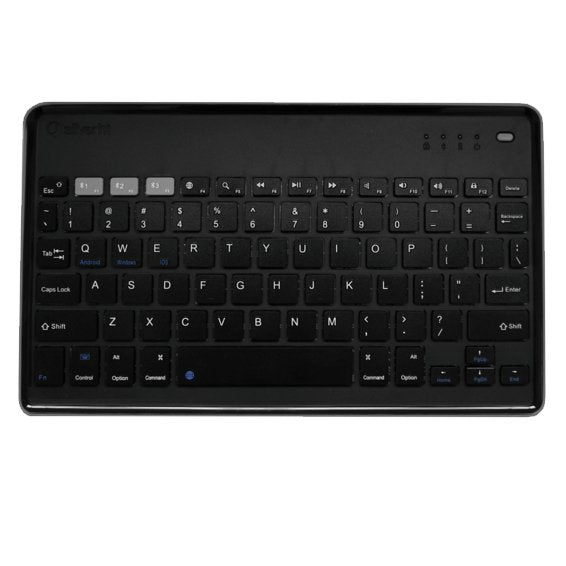 Teclado Inalambrico Universal Silver Ht Bluetooth Dark Grey -  English Layout