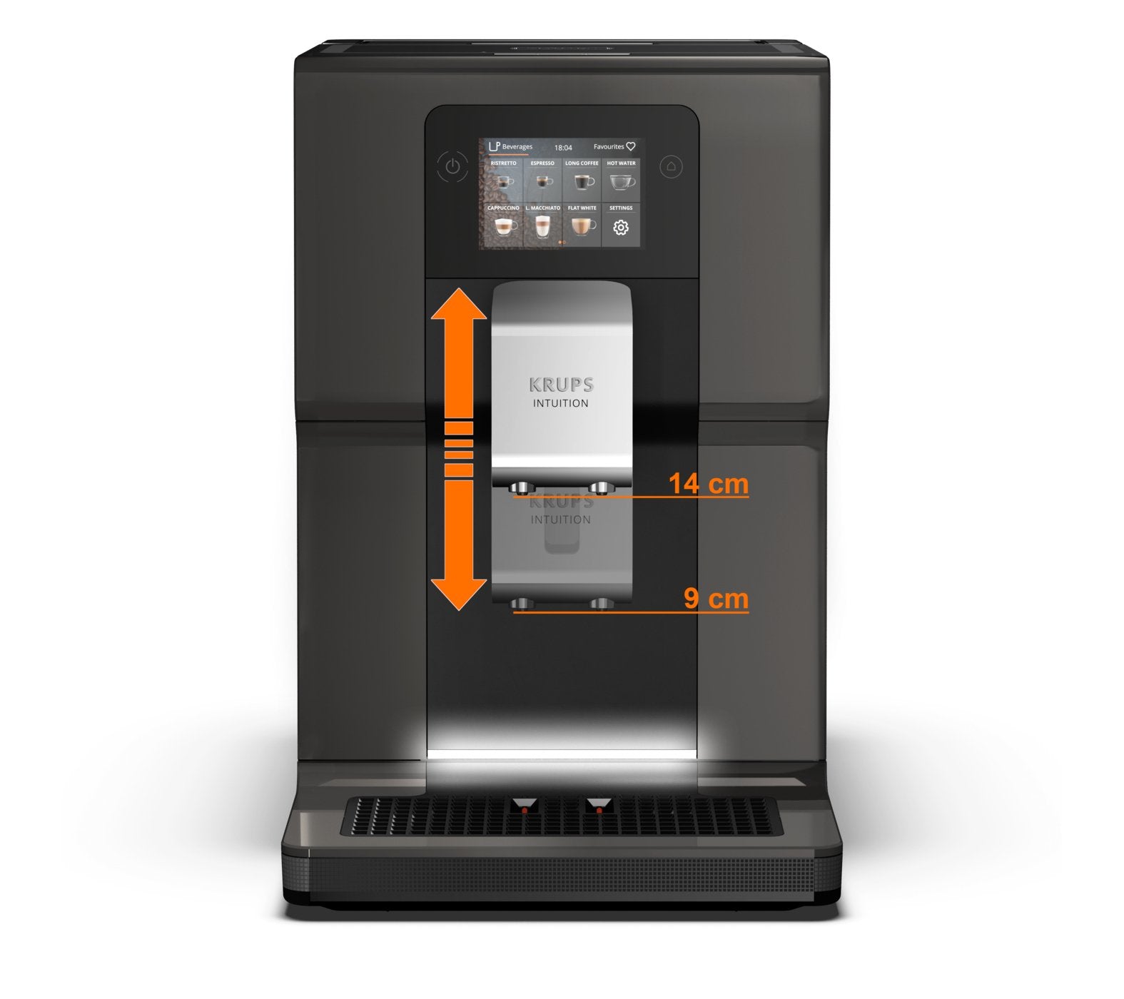 Cafetera Krups Intuition Preference Ea872b10 Negra