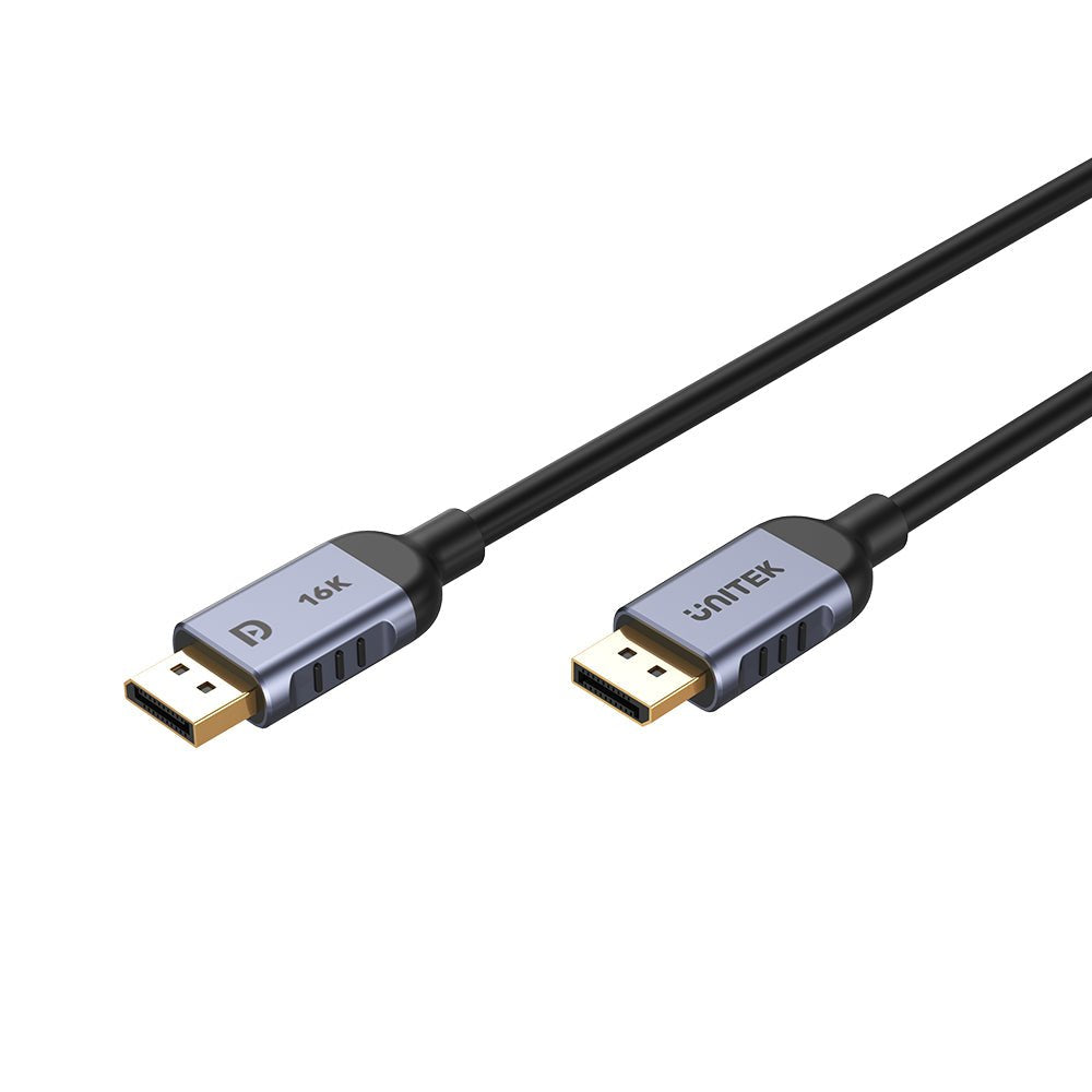 EAN 4894160054005 - UNITEK C1628GY01-3M cable DisplayPort Negro, Gris imagen 1