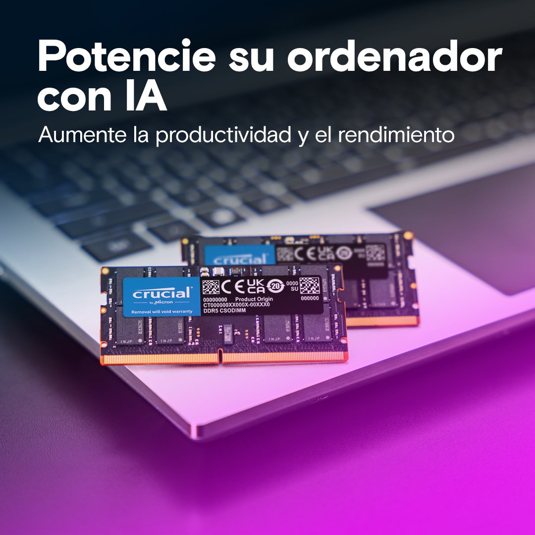 EAN 649528944238 - Crucial CT24G64C52CS5 módulo de memoria 24 GB 1 x 24 GB DDR5 6400 MT/s 262-pin SO-DIMM imagen 6