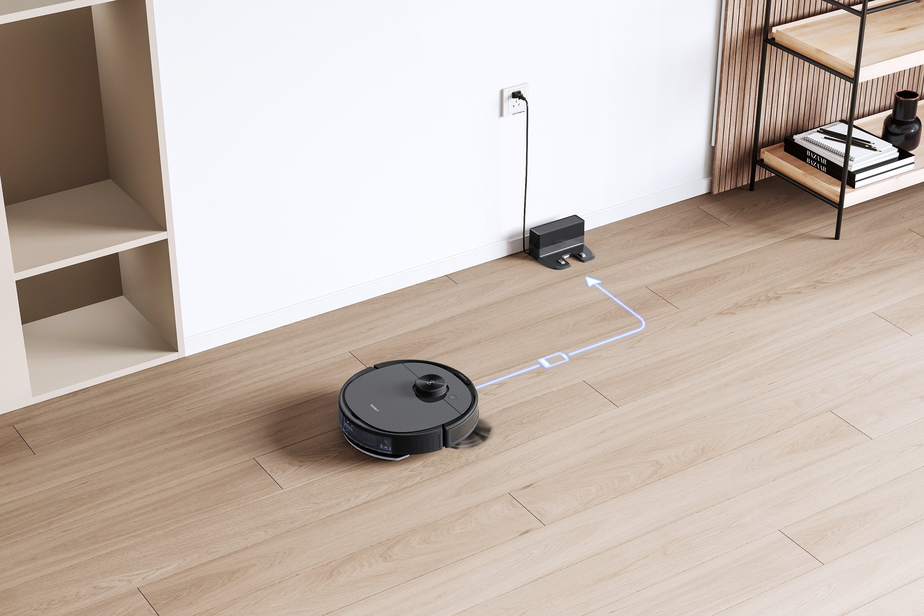Ecovacs Deebot N8 Aspiradora Robotizada 2,5 L Negro