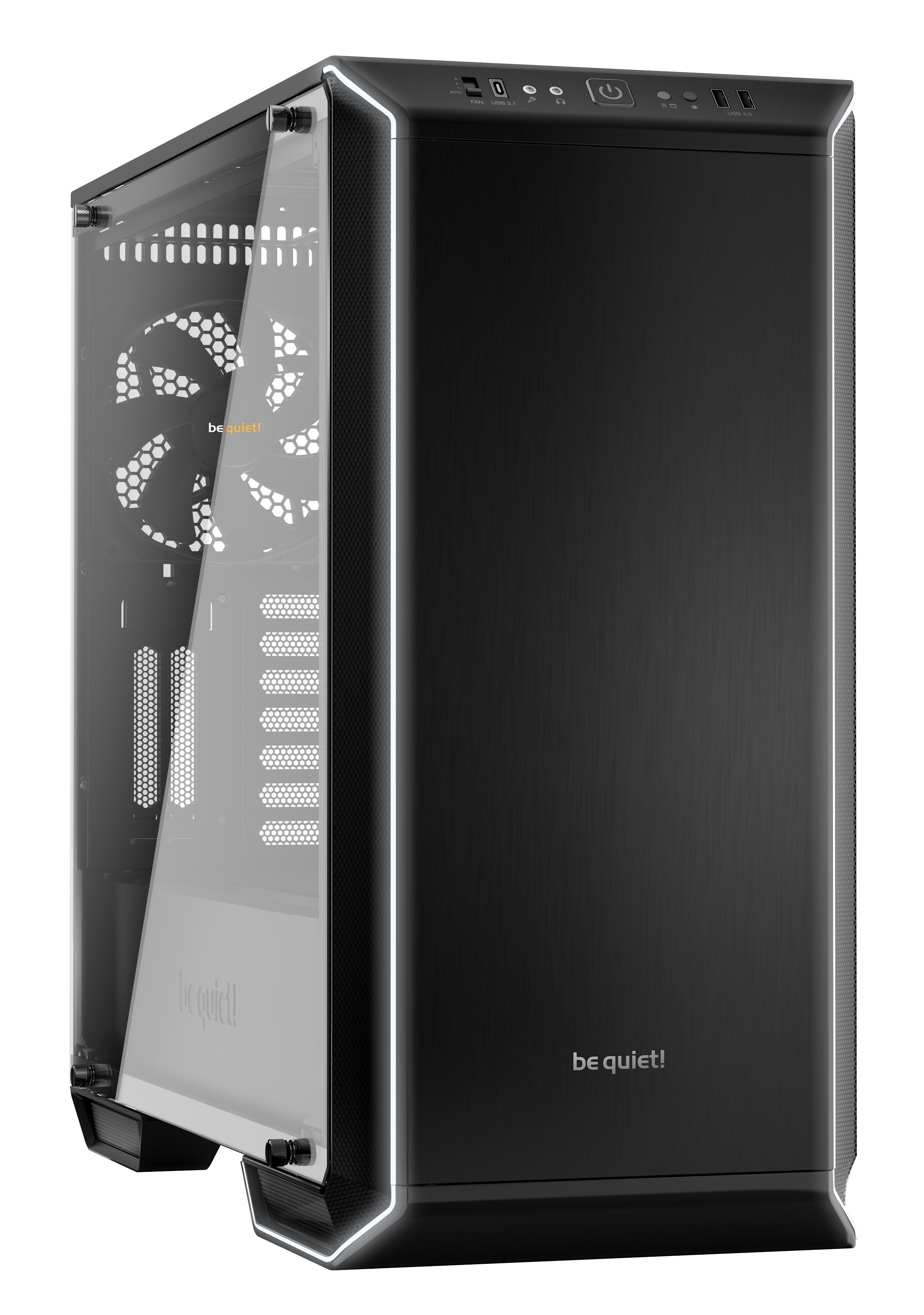 Caja Pc Be Quiet! Torre E-Atx Dark Base 700 Black Rgb 2 Vent. 140mmm/Cristal Templado/Controlador Rgb Bgw23