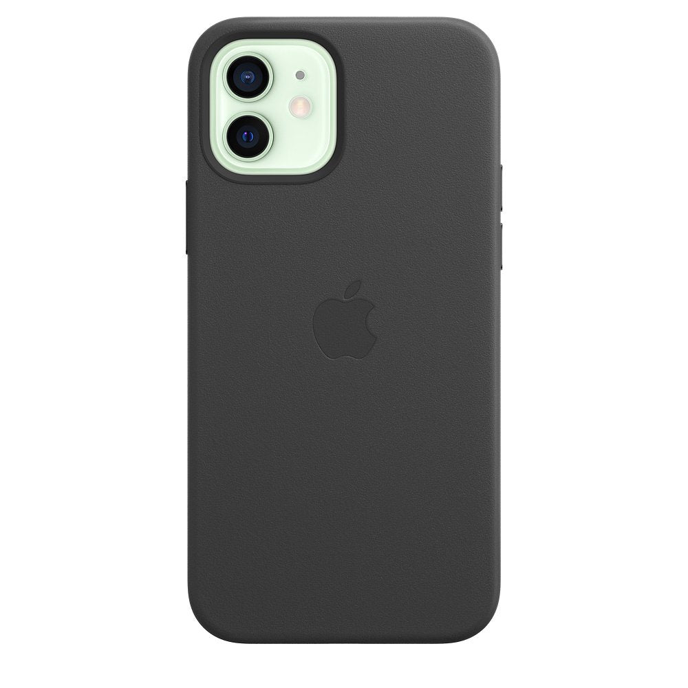 Apple Funda Iphone 12  12 Pro Leather Case Con Magsafe - Black